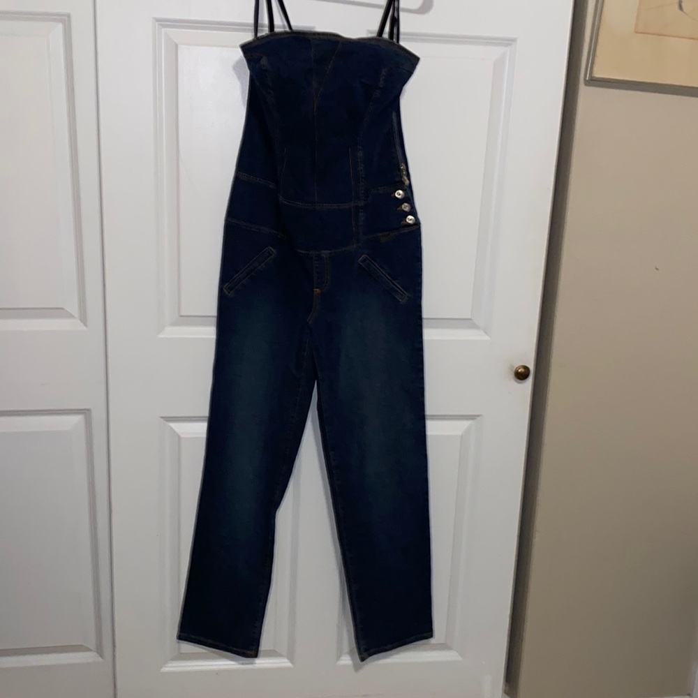 Like New Baby Phat Denim Jump Suit size 11